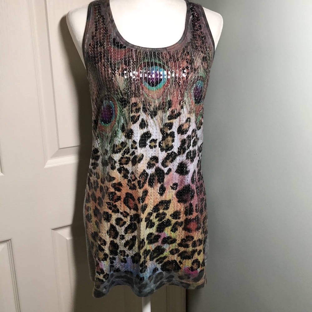 TYPE Z FUN FESTIVE MINI DRESS/TUNIC EUC